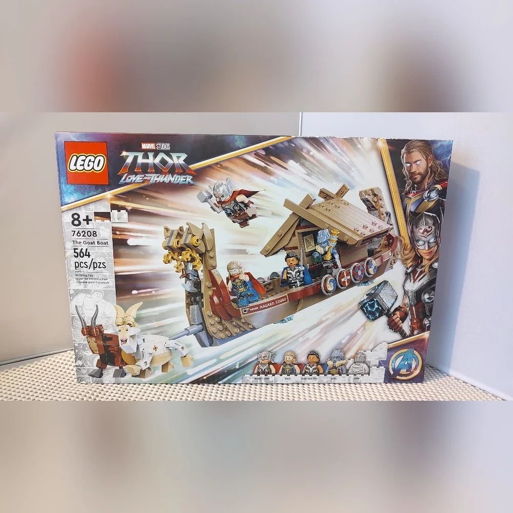 Lego 76208 Marvel Studios The Goat Boat Thor Love And Thunder